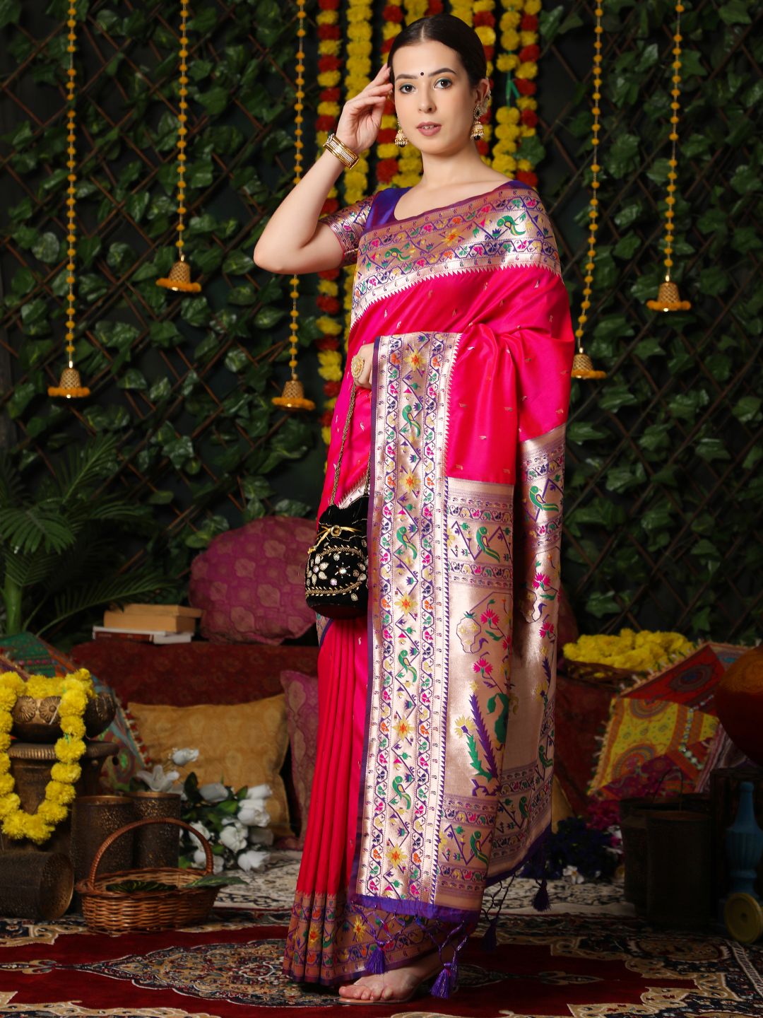 Paithani Srivalli Silk Party Wear Sarees Catalog
